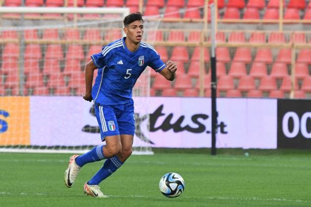 Fußball, U20 Länderspiel, Italien - Polen Elite League 2023-2024 Stadio Nicola Ceravolo-Catanzaro In foto: Alessandro Fontanarosa Copyright: xAndreaxRositox DSC_1467