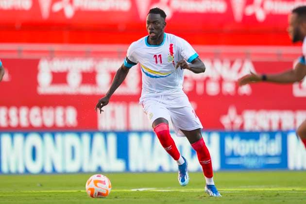 International Friendly, Länderspiel, Nationalmannschaft Match, New Zealand v DR Congo MURCIA, SPAIN - OCTOBER 13: Silas Katompa Mvumpa (DR Kongo) during the international friendly match between New Zealand and DR Congo at Enrique Roca Stadium, on October 13, 2023, in Murcia, Spain. (Photo by Francisco Macia Photo Players Images) Murcia Estadio Enrique Roca Murcia Spain Copyright: xFranciscoxMaciax xPhotoxPlayersxImagesx