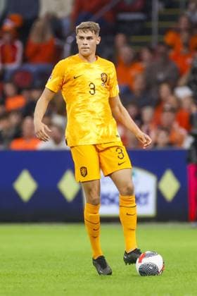 AMSTERDAM, 13-10-2023 JohanCruyff Arena, Football Euro2024 Qualifier between Netherlands and France. Netherlands player Micky van de Ven Netherlands - France  x22734652x Copyright: