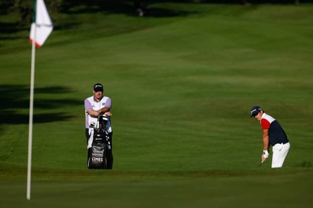 October 13, 2023, MADRID, MADRID, SPAIN: Darius VAan Driel of The Netherlands during Acciona Open de Espana, Round 2, Golf tournament celebrated at Club de Campo on October 13, 2023, in Madrid, Spain. MADRID SPAIN - ZUMAa181 20231013_zaa_a181_084 Copyright: xOscarxJ.xBarrosox