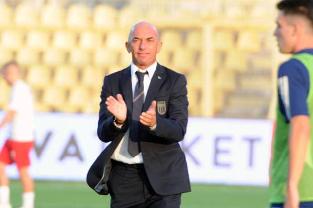 Bollini Alberto trainer italia Italia vs Polonia elite league Catanzaro stadio nicoal ceravolo 13tt 2023 during Under 20 - Italy vs Poland, Other in Catanzaro, Italy, October 13 2023  Copyright: xAntonioxMoniaci IPAxSportx xipa-x xx IPA_40967046 IPA_IPA40967046