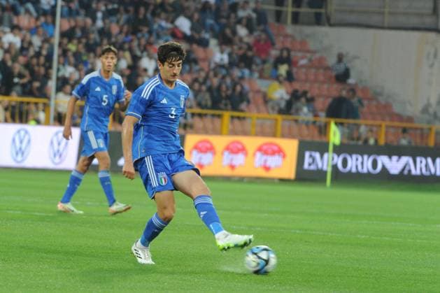 Other - Under 20 - Italy vs Poland Samule ANGORI Italia vs Polonia elite league Catanzaro stadio nicoal ceravolo 13tt 2023 during Under 20 - Italy vs Poland, Other in Catanzaro, Italy, October 13 2023 Catanzaro Italy  Copyright: xIPAxSport ABACAx BRIPASport20231014_068 IPAxSport ABACAx BRIPASport20231014_068