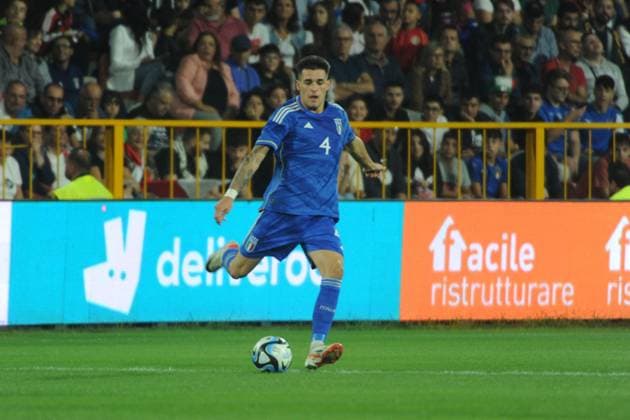 Other - Under 20 - Italy vs Poland Dellavalle Alessandro Italia vs Polonia elite league Catanzaro stadio nicoal ceravolo 13tt 2023 during Under 20 - Italy vs Poland, Other in Catanzaro, Italy, October 13 2023 Catanzaro Italy  Copyright: xIPAxSport ABACAx BRIPASport20231014_084 IPAxSport ABACAx BRIPASport20231014_084