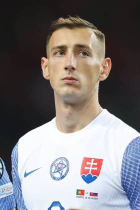 Robert Bozenik (SVK), OCTOBER 13, 2023 - Football Soccer : UEFA EURO, EM, Europameisterschaft,Fussball 2024 Qualifying round Group J match between Portugal 3-2 Slovakia at the Estadio do Dragao in Porto, Portugal. Noxthirdxpartyxsales  (232496694)