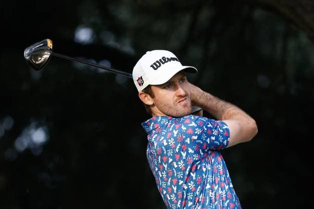 October 14, 2023, MADRID, MADRID, SPAIN: Andrew Wilson of England in action during Acciona Open de Espana, Round 3, Golf tournament celebrated at Club de Campo on October 14, 2023, in Madrid, Spain. MADRID SPAIN - ZUMAa181 20231014_zaa_a181_005 Copyright: xOscarxJ.xBarrosox