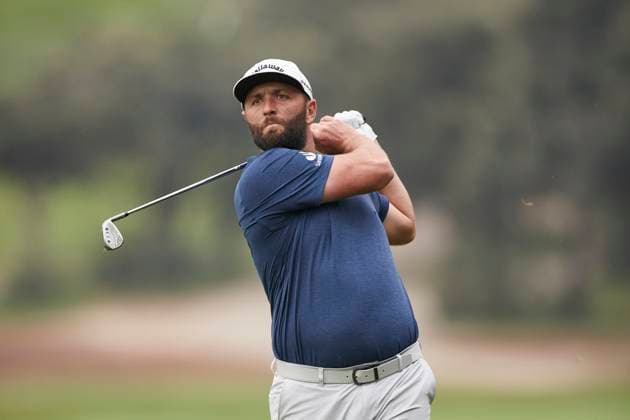 Acciona Open de Espana presented by Madrid - Day Three Jon Rahm of Spain plays a shot during Day Three of the Acciona Open de Espana presented by Madrid at Club de Campo Villa de Madrid on October 14, 2023, in Madrid, Spain. Madrid Club de Campo Villa de Madrid Madrid Spain RL_ACCMOESP_425 Copyright: xRicardoxLarreinax