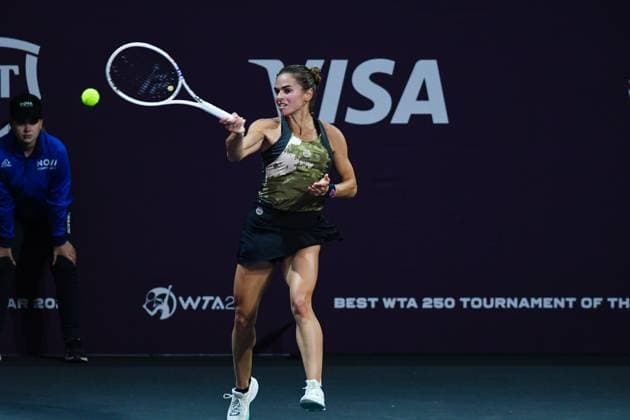 Transylvania Open Day 1: WTA, Tennis Damen Tennis Damen 250 Tournament in Cluj-Napoca, BT Arena, 14 October 2023 Trasylvania Open: WTA, Tennis Damen 250 Tournament in Cluj-Napoca, BT Arena Cluj-Napoca BT Arena Romania Copyright: xAncaxTepeix