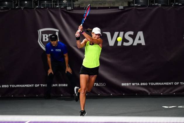 Transylvania Open Day 1: WTA, Tennis Damen Tennis Damen 250 Tournament in Cluj-Napoca, BT Arena, 14 October 2023 Trasylvania Open: WTA, Tennis Damen 250 Tournament in Cluj-Napoca, BT Arena Cluj-Napoca BT Arena Romania Copyright: xAncaxTepeix