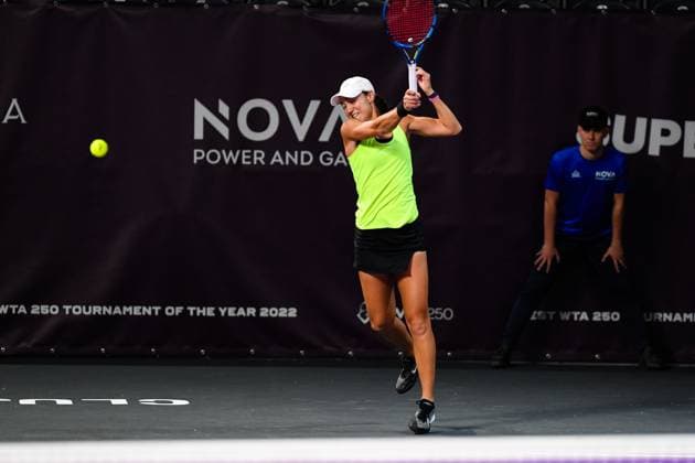 Transylvania Open Day 1: WTA, Tennis Damen Tennis Damen 250 Tournament in Cluj-Napoca, BT Arena, 14 October 2023 Trasylvania Open: WTA, Tennis Damen 250 Tournament in Cluj-Napoca, BT Arena Cluj-Napoca BT Arena Romania Copyright: xAncaxTepeix