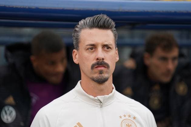 Co coach assistant coach Sandro Wagner Germany Hartford 14 10 2023 USA vs Germany, Pratt Whitney Stadium Hartford, friendly match