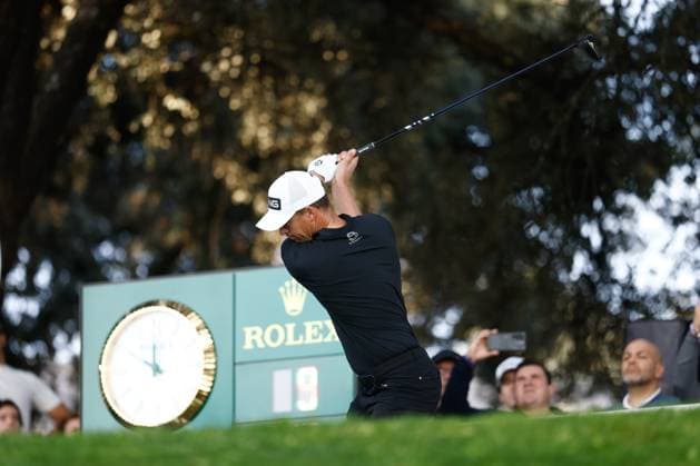 October 15, 2023, MADRID, MADRID, SPAIN: Victor Perez of France in action during Acciona Open de Espana, Round 4, Golf tournament celebrated at Club de Campo on October 15, 2023, in Madrid, Spain. MADRID SPAIN - ZUMAa181 20231015_zaa_a181_012 Copyright: xOscarxJ.xBarrosox