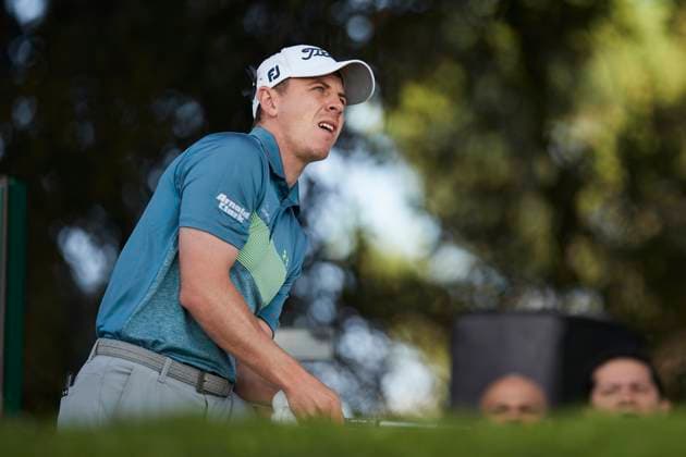 Acciona Open de Espana presented by Madrid - Day Four Grant Forrest of Scotland looks on during Day Four of the Acciona Open de Espana presented by Madrid at Club de Campo Villa de Madrid on October 15, 2023, in Madrid, Spain. Madrid Club de Campo Villa de Madrid Madrid Spain RL_ACCMOESP_607 Copyright: xRicardoxLarreinax