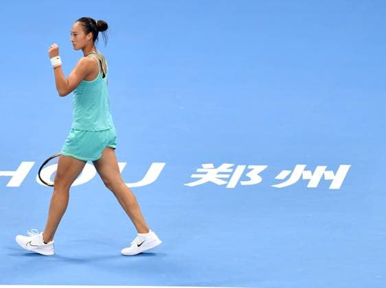 Tennis, WTA Tournament in Zhengzhou, China