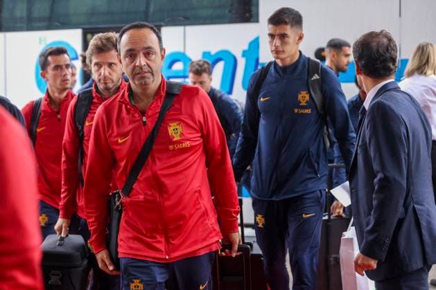 The Portuguese football team led by Christian Ronaldo arrived in Zenica The Portuguese football team led by Christian Ronaldo arrived in Zenica, on the eve of the qualifying match against Bosnia and Herzegovina, in Zenica, Bosnia and Herzegovina, on Oct 15, 2023. ArminxDurgut PIXSELL