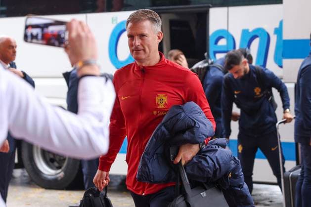 The Portuguese football team led by Christian Ronaldo arrived in Zenica The Portuguese football team led by Christian Ronaldo arrived in Zenica, on the eve of the qualifying match against Bosnia and Herzegovina, in Zenica, Bosnia and Herzegovina, on Oct 15, 2023. ArminxDurgut PIXSELL