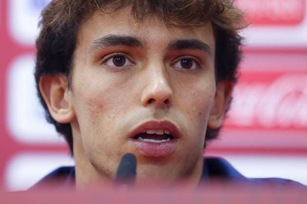 Zenica: press conference, PK, Pressekonferenz of the Portuguese football team Portuguese football national team, Nationalteam member Joao Felix at the press conference of the Portuguese national football team ahead of the match against the national team of Bosnia and Herzegovina, in Zenica, Bosnia and Herzegovina, on Oct 15, 2023. ArminxDurgut PIXSELL