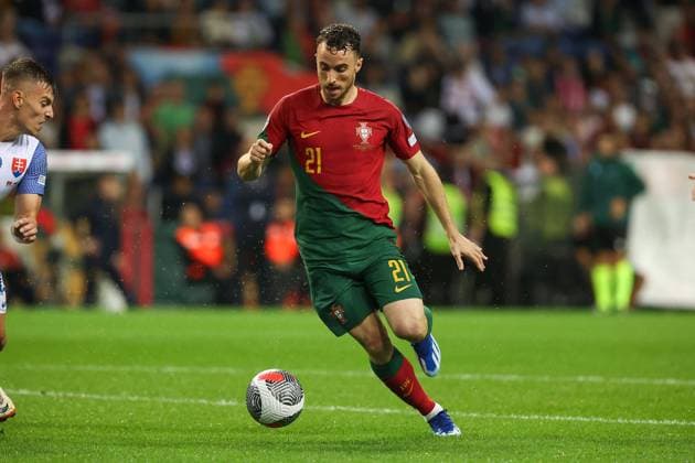 Portugal, Estadio do Dragao Porto, 13 10 2023 UEFA EURO 2024 Qualifiers Group J Portugal Slovakia v l , Diogo Jota Portugal FREISTELLER, Copyright: JoaquimxFerreira