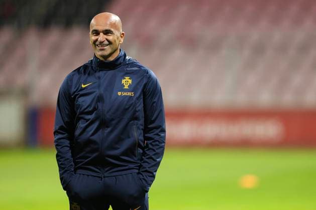 Training of the Portuguese football team Head coach Roberto Martinez during training of the Portuguese football team at Bilino Polje before the match against Bosnia and Herzegovina, in Zenica, Bosnia and Herzegovina, on Oct 15, 2023. ArminxDurgut PIXSELL