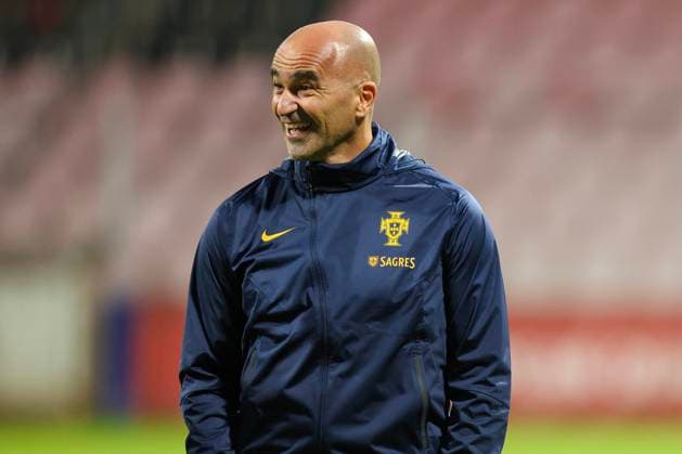 Training of the Portuguese football team Head coach Roberto Martinez during training of the Portuguese football team at Bilino Polje before the match against Bosnia and Herzegovina, in Zenica, Bosnia and Herzegovina, on Oct 15, 2023. ArminxDurgut PIXSELL