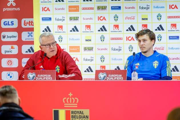 Football, Euro Quali, National Team Sweden, Press Conference