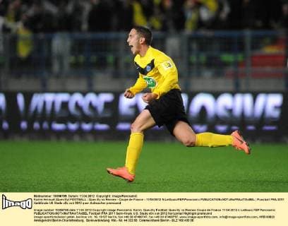 Football, France, Coupe de France, US Quevilly - Stade Rennes 2:1