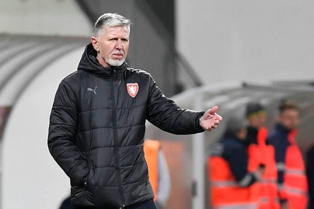 Head coach Jaroslav Silhavy (CZE) during the Group E match of the 2024 European Football Championship qualifiers: Czech Republic - Faroe Islands, Pilsen, Czech Republic, on October 15, 2023. (CTKxPhoto MiroslavxChaloupka) CTKPhotoP2023101506391  CTKPhotoP2023101506391