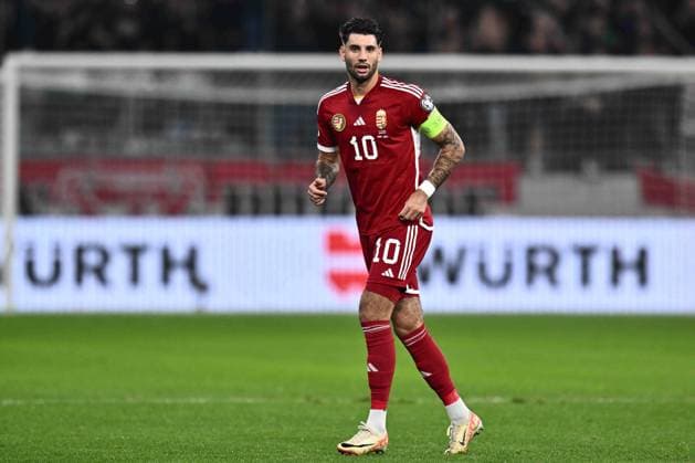 BUDAPEST, HUNGARY - OCTOBER 14: Dominik Szoboszlai of Hungary during the UEFA EURO, EM, Europameisterschaft,Fussball 2024 European qualifier match between Hungary and Serbia at Puskas Arena on October 14, 2023 in Budapest, Hungary. Photo by Sebastian Frej Hungary v Serbia: Group G - UEFA EURO 2024 European Qualifiers Copyright: xSebastianxFrejx