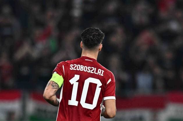 BUDAPEST, HUNGARY - OCTOBER 14: Dominik Szoboszlai during the UEFA EURO, EM, Europameisterschaft,Fussball 2024 European qualifier match between Hungary and Serbia at Puskas Arena on October 14, 2023 in Budapest, Hungary. Photo by Sebastian Frej Hungary v Serbia: Group G - UEFA EURO 2024 European Qualifiers Copyright: xSebastianxFrejx