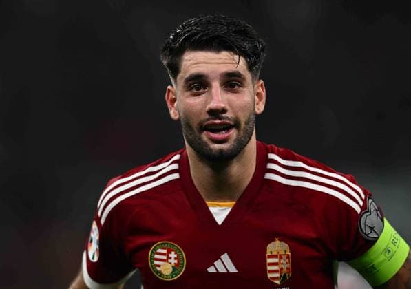 BUDAPEST, HUNGARY - OCTOBER 14: Dominik Szoboszlai of Hungary looks on, headshot during the UEFA EURO, EM, Europameisterschaft,Fussball 2024 European qualifier match between Hungary and Serbia at Puskas Arena on October 14, 2023 in Budapest, Hungary. Photo by Sebastian Frej Hungary v Serbia: Group G - UEFA EURO 2024 European Qualifiers Copyright: xSebastianxFrejx