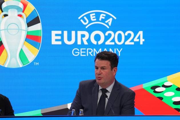 Minister of Labor Hubertus Heil 16 10 2023 EURO 2024 Partnership DFB VDV