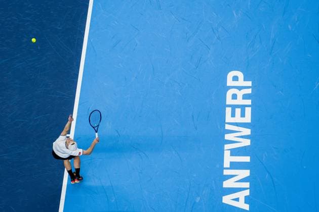 Tennis, ATP Tournament in Antwerp