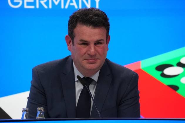 Minister of Labor Hubertus Heil 16 10 2023 EURO 2024 Partnership DFB VDV