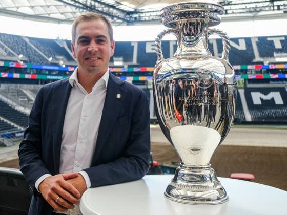 Philipp Lahm Tournament Director, UEFA EURO 2024 , GER, Press Conference, UEFA Working Visits EURO 2024, Frankfurt am Main, 16 10 2023, GER, Press Conference, UEFA Working Visits EURO 2024, Frankfurt am Main, 16 10 2023 Frankfurt am Main Copyright: xEibner-Pressefoto FlorianxWieganx EP_FWD