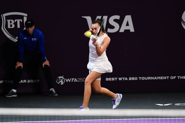 Transylvania Open Round of 32: WTA, Tennis Damen Tennis Damen 250 Tournament in Cluj-Napoca, BT Arena, 16 October 2023 Trasylvania Open: WTA, Tennis Damen 250 Tournament in Cluj-Napoca, BT Arena Cluj-Napoca BT Arena Romania Copyright: xAncaxTepeix