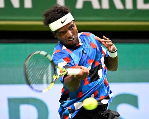 STOCKHOLM 20231016 Elias Ymer Sweden in his match against Roberto Bautista Agut Spain during the Nordic Open tennis tournament at Kungliga Tennishallen on Monday STOCKHOLM SVERIGE x10030x  Copyright: xJonasxEkströmer TTx TENNIS NORDIC OPEN