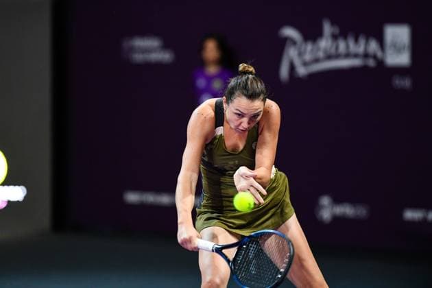 Transylvania Open Round of 32: WTA, Tennis Damen Tennis Damen 250 Tournament in Cluj-Napoca, BT Arena, 16 October 2023 Trasylvania Open: WTA, Tennis Damen 250 Tournament in Cluj-Napoca, BT Arena Cluj-Napoca BT Arena Romania Copyright: xAncaxTepeix