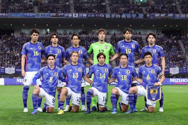 Japan team group, Mannschaftsbild, Totale line-up (JPN), OCTOBER 13, 2023 - Football Soccer : MIZUHO BLUE DREAM MATCH 2023 match between Japan 4-1 Canada at Denka Big Swan Stadium in Niigata, Japan. Noxthirdxpartyxsales  (232751762)