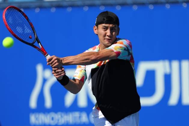 Sho Shimabukuro (JPN), OCTOBER 17, 2023 - Tennis : Kinoshita Group Japan Open Tennis Championships 2023 Men s Singles 1st Round at Ariake Coliseum, Tokyo, Japan. Noxthirdxpartyxsales  (232749198)