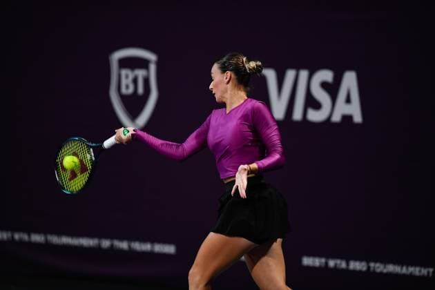 Transylvania Open Round of 32: WTA, Tennis Damen Tennis Damen 250 Tournament in Cluj-Napoca, BT Arena, 17 October 2023 Trasylvania Open: WTA, Tennis Damen 250 Tournament in Cluj-Napoca, BT Arena Cluj-Napoca BT Arena Romania Copyright: xAncaxTepeix