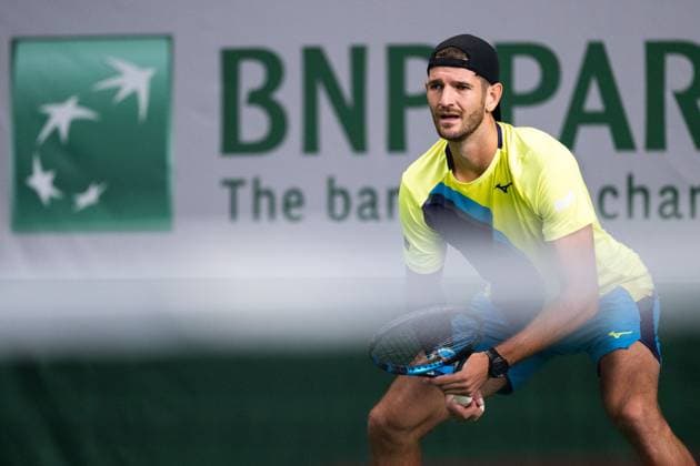 231017 Andrea Vavassori of Italy during day 4 of the Nordic Open tennis tournament on October 17, 2023 in Stockholm Photo Emma Wallskog BILDBYRAN COP 320 EW0269 tennis nordic open dag 4 bbeng  Copyright: EMMAxWALLSKOG BB231017EW026
