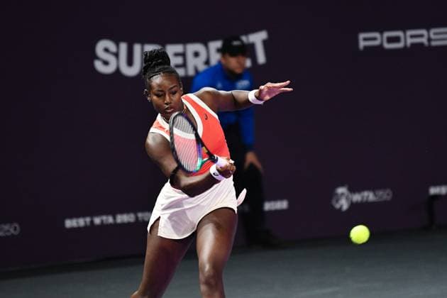 Transylvania Open Round of 32: WTA, Tennis Damen Tennis Damen 250 Tournament in Cluj-Napoca, BT Arena, 17 October 2023 Trasylvania Open: WTA, Tennis Damen 250 Tournament in Cluj-Napoca, BT Arena Cluj-Napoca BT Arena Romania Copyright: xAncaxTepeix