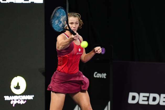 Transylvania Open Round of 32: WTA, Tennis Damen Tennis Damen 250 Tournament in Cluj-Napoca, BT Arena, 17 October 2023 Trasylvania Open: WTA, Tennis Damen 250 Tournament in Cluj-Napoca, BT Arena Cluj-Napoca BT Arena Romania Copyright: xAncaxTepeix