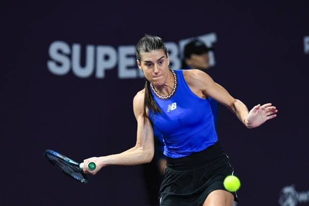 Transylvania Open Round of 32: WTA, Tennis Damen Tennis Damen 250 Tournament in Cluj-Napoca, BT Arena, 17 October 2023 Trasylvania Open: WTA, Tennis Damen 250 Tournament in Cluj-Napoca, BT Arena Cluj-Napoca BT Arena Romania Copyright: xAncaxTepeix
