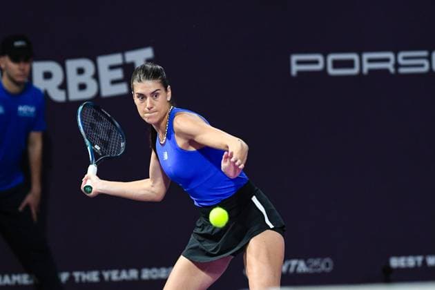 Transylvania Open Round of 32: WTA, Tennis Damen Tennis Damen 250 Tournament in Cluj-Napoca, BT Arena, 17 October 2023 Trasylvania Open: WTA, Tennis Damen 250 Tournament in Cluj-Napoca, BT Arena Cluj-Napoca BT Arena Romania Copyright: xAncaxTepeix