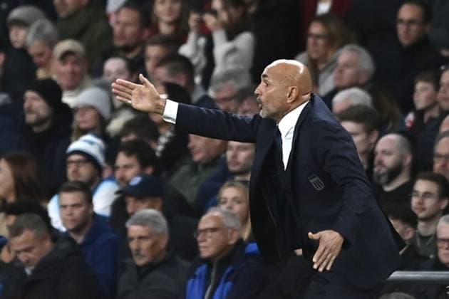 Foto Fabio Ferrari LaPresse 17 Ottobre 2023 - Londra, Inghilterra - calcio - Inghilterra vs Italia - Qualificazioni Euro 2024 - Group C - Stadio Wembley. Nella foto: Luciano Spalletti (Italy) coach October 17, 2023 London, United Kingdom - sport, calcio -England vs Italy -European Qualifiers 2024 - Group C - Wembley Stadium. In the pic: Luciano Spalletti (Italy)  Copyright: xFabioxFerrari LaPressex