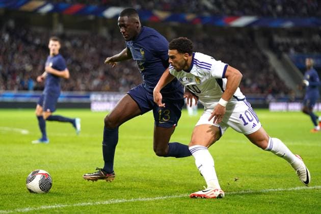 Football, France - Scotland