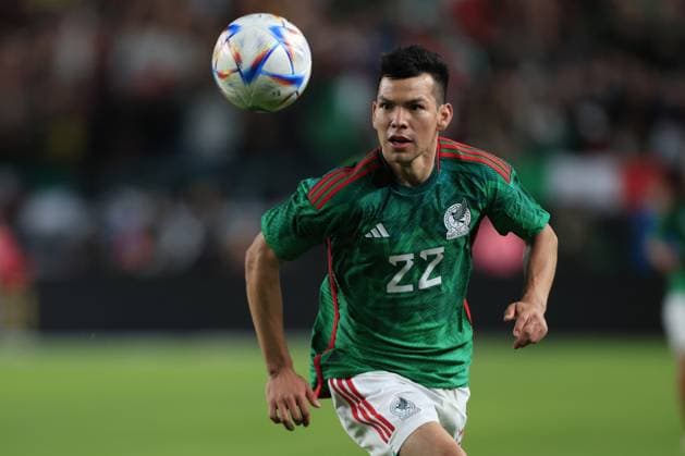 RECORD DATE NOT STATED Seleccion Mexico 2023 Mexico vs Germany Hirving Lozano of Mexico during the game Mexican national team, Nationalteam (Mexico) vs Germany, the friendly preparation, at Lincoln Financial Field Stadium, on October 17, 2023. <br><br> Hirving Lozano de Mexico durante el partido Seleccion Mexicana (Mexico) vs Alemania, amistoso de preparacion en el Lincoln Financial Field Stadium, el 17 de Octubre de 2023. PHILADELPHIA PENSILVANIA UNITED STATES  Copyright: xUlisesxNaranjox 20231017211922_SMN_23_AM_MEX_GER_LOZANO214