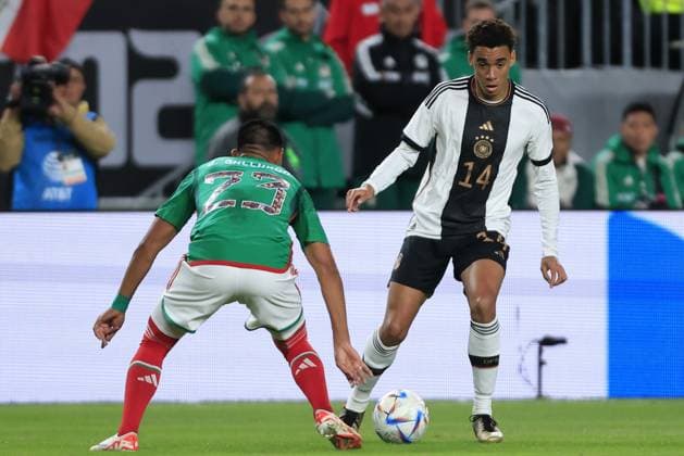 Football, International match, Mexico - Germany