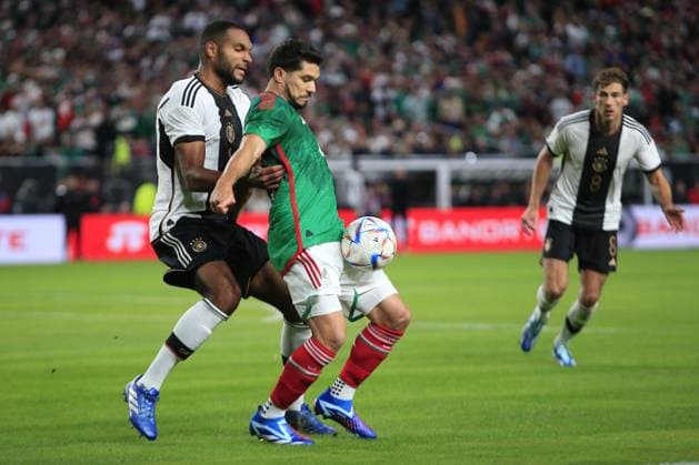 RECORD DATE NOT STATED Seleccion Mexico 2023 Mexico vs Germany Henry Martin of Mexico during the game Mexican national team, Nationalteam (Mexico) vs Germany, the friendly preparation, at Lincoln Financial Field Stadium, on October 17, 2023. <br><br> Henry Martin de Mexico durante el partido Seleccion Mexicana (Mexico) vs Alemania, amistoso de preparacion en el Lincoln Financial Field Stadium, el 17 de Octubre de 2023. PHILADELPHIA PENSILVANIA UNITED STATES  Copyright: xUlisesxNaranjox 20231017214254_SMN_23_AM_MEX_GER_MARTIN258