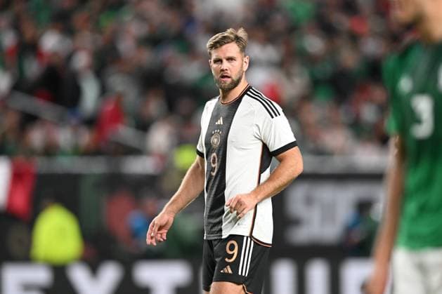 18 10 2023, Football National Teams Friendlies 2023, International Match, Mexico Germany, at Lincoln Financial Field Philadelphia, PA , Niclas Füllkrug Germany pensive...